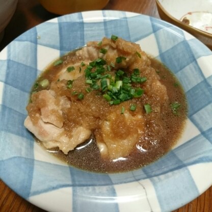 お酢と大根おろしでさっぱり頂きました！美味しかったです♪